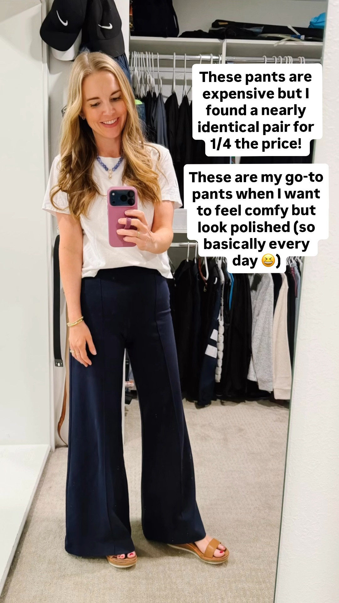 Love these pants but not the price tag 

So happy to have found a version that’s 1/4 the price!