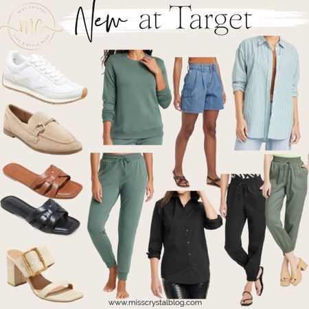 New clothing and shoes at Target. I purchased the sweats (already have in other colors), loafers, sneakers and button up shirts. Joggers are similar to a pair I wore years ago. 

#LTKsalealert #LTKover40 #LTKfindsunder50