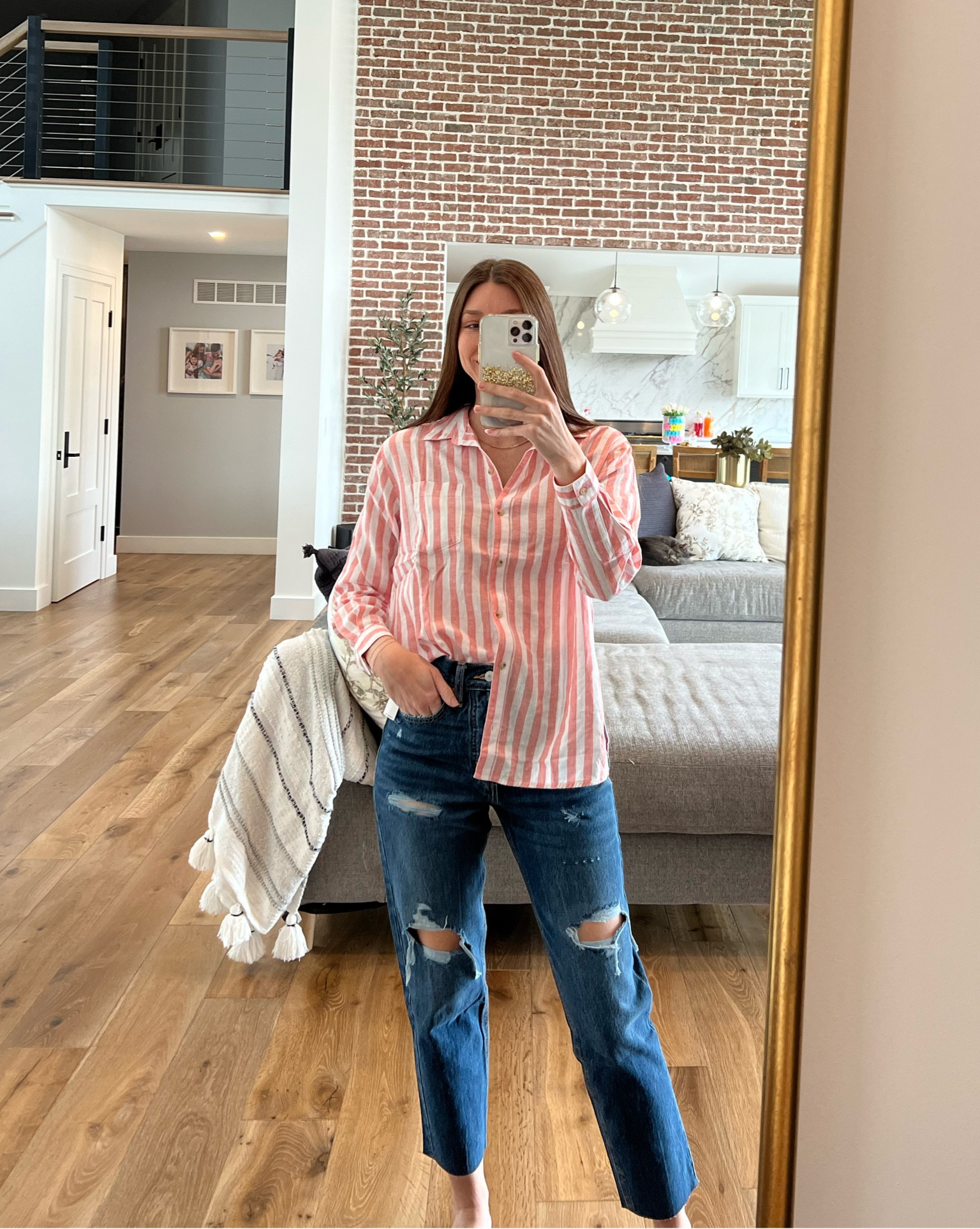 Old navy high waisted jeans. Button up. Jeans only $18!

#LTKfit #LTKSale #LTKsalealert