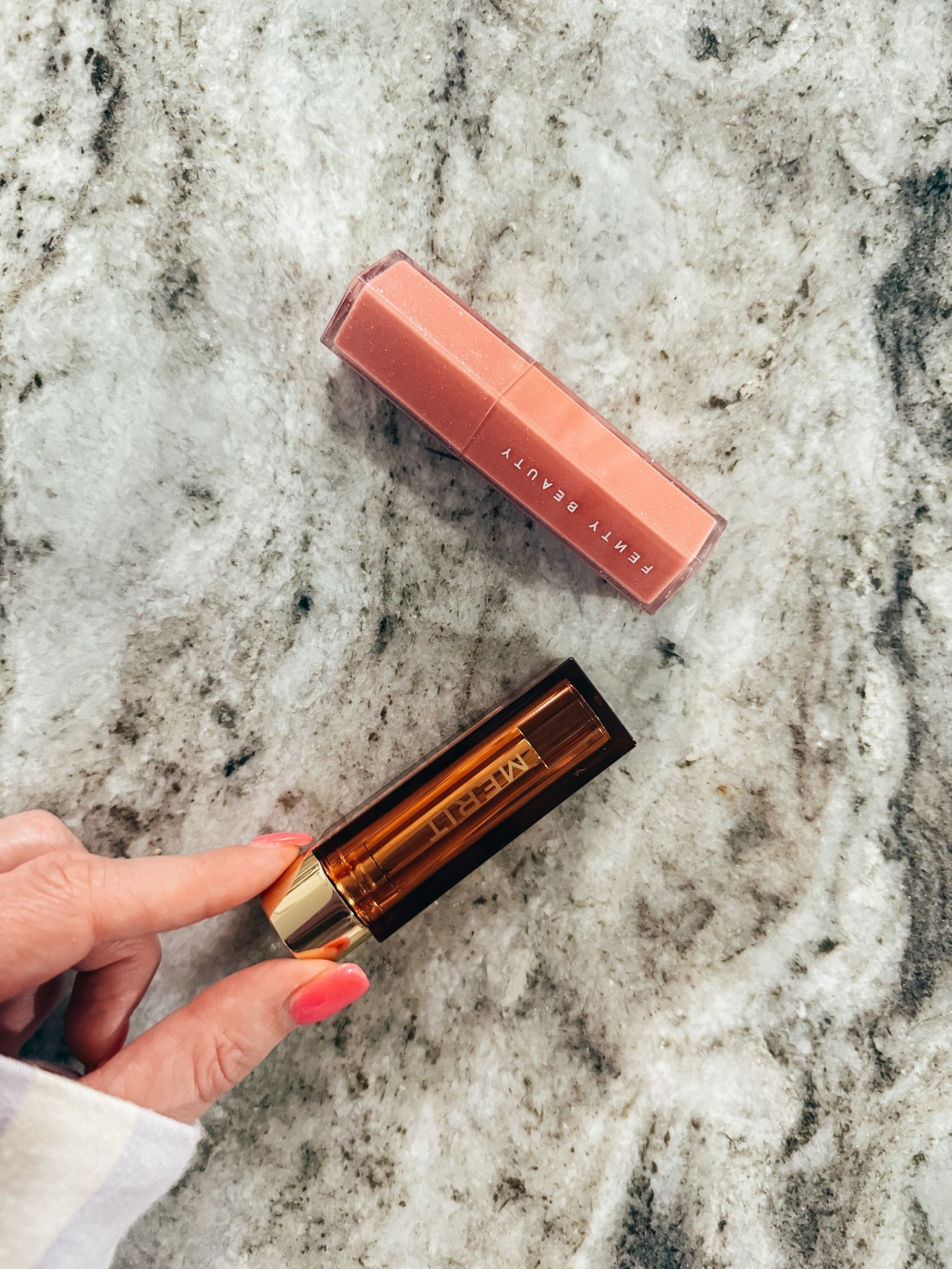 linking my go to lip combo as of late! I start with the merit and then top it off with the fenty! 

#LTKFindsUnder50 #LTKBeauty