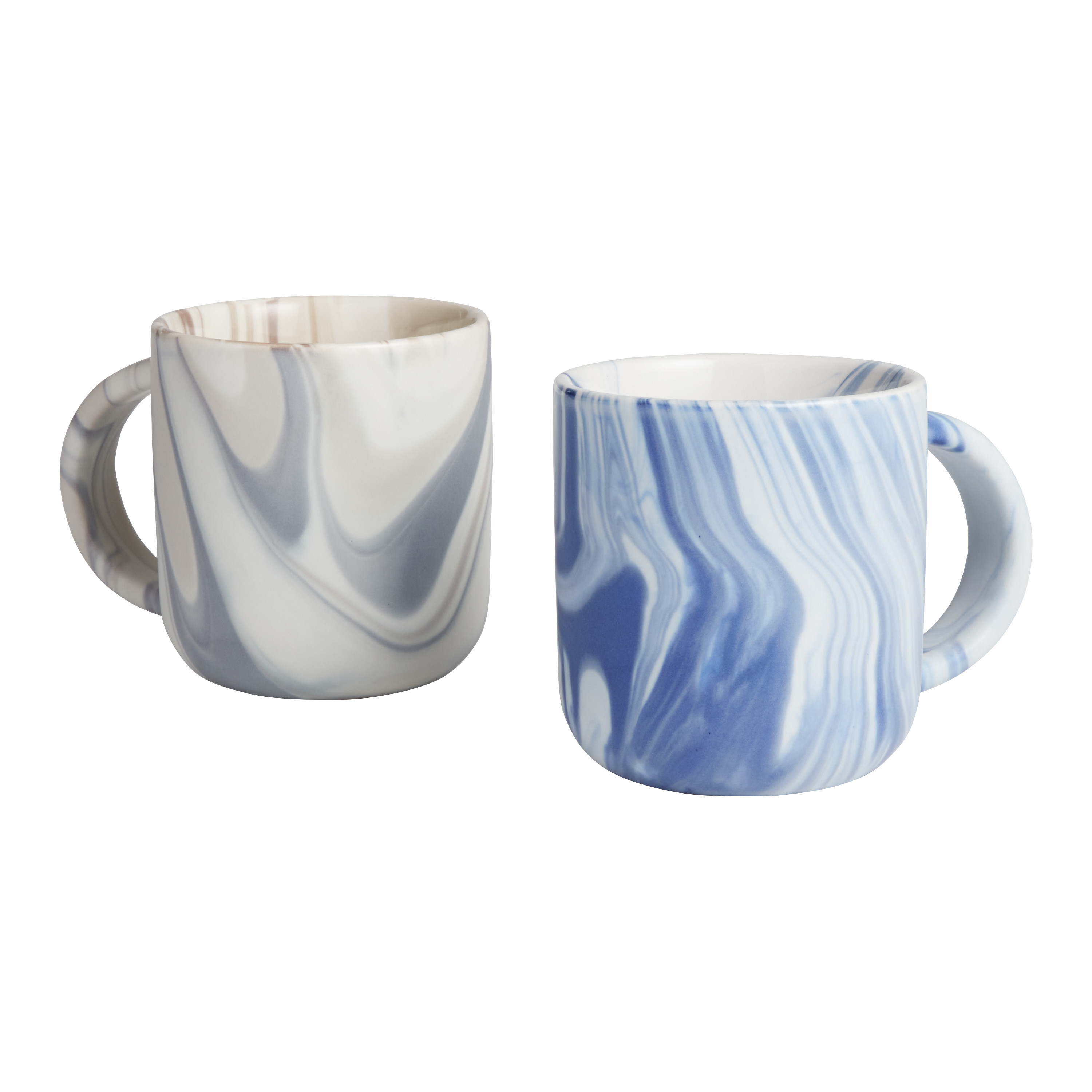 Marbled Ceramic Mug Set Of 2 | World Market