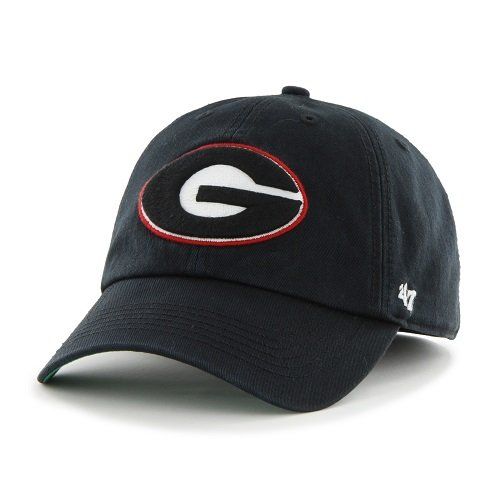 '47 NCAA Georgia Bulldogs Franchise Fitted Hat, Black, Small | Amazon (US)