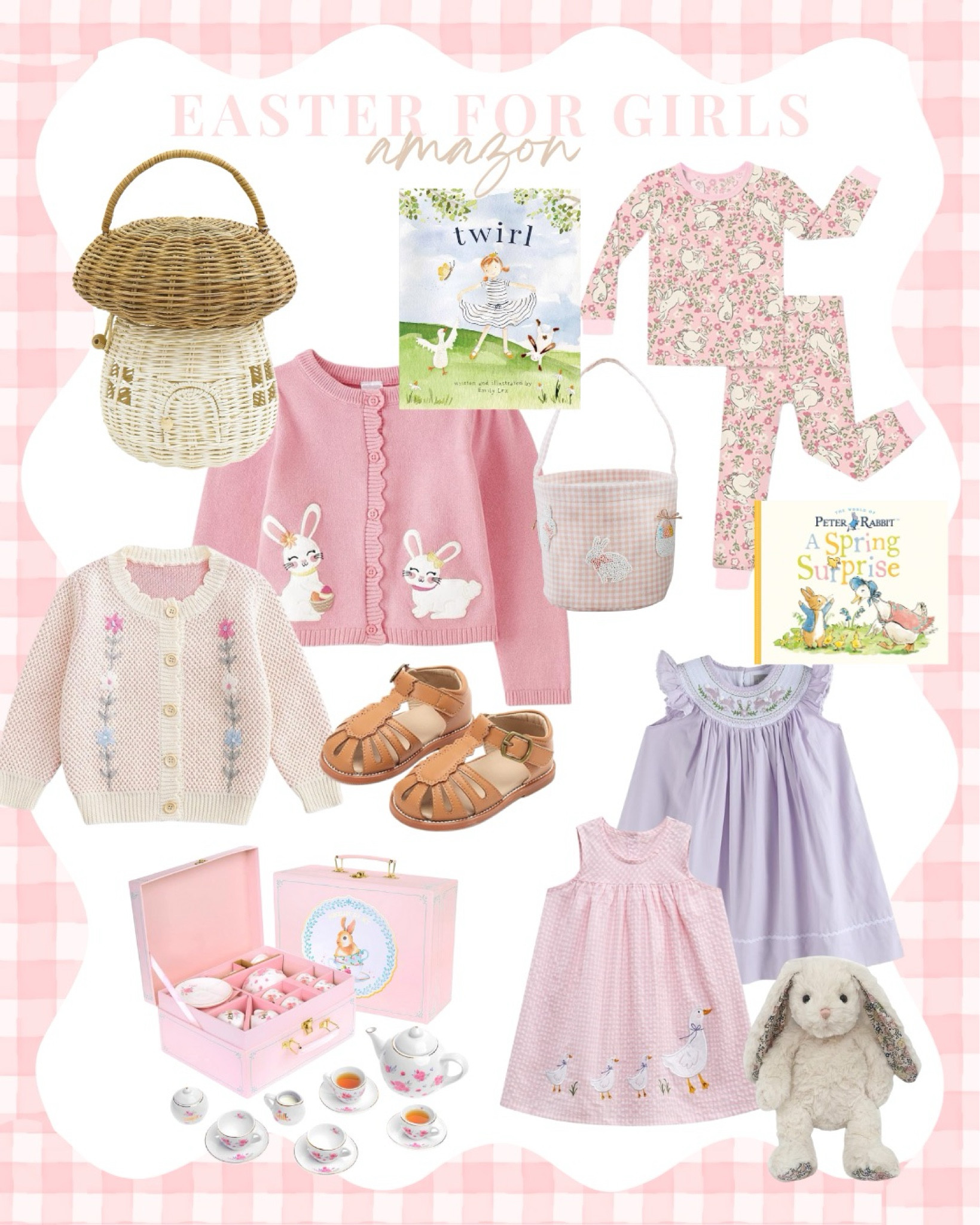 cutest Easter options for girls at Amazon - clothes, pajamas, and Easter basket ideas

#LTKSeasonal #LTKKids