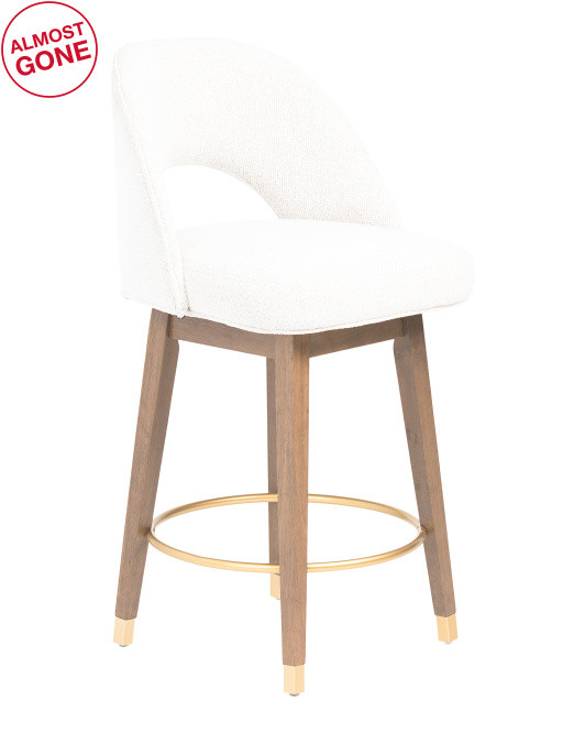 18x39 Mindy Swivel Counter Stool | TJ Maxx