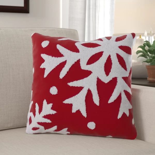 Caruso Snowflake Throw Pillow | Wayfair North America