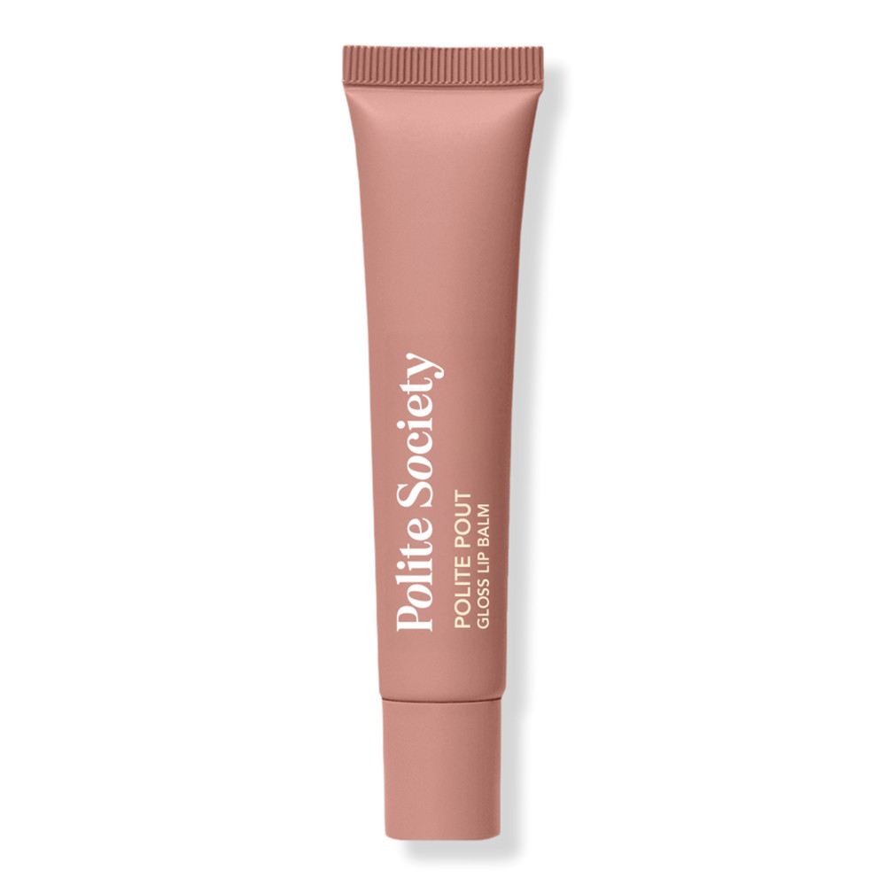 Polite Society Polite Pout Glossy Lip Balm - Tiramisu | Ulta