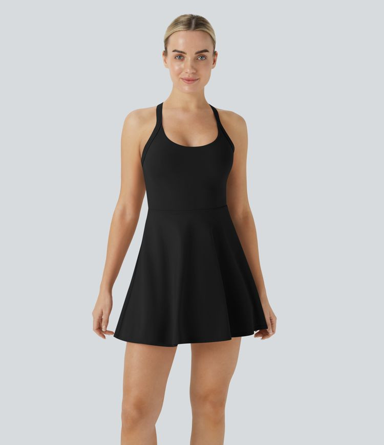 Softlyzero™ Airy Backless Twisted Cool Touch Dance Active Dress-Easy Peezy Edition | HALARA