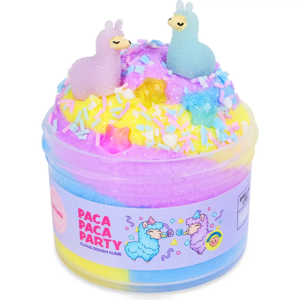 Peachybbies Paca Paca Party Cloud Dough Slime in Multi at Nordstrom | Nordstrom