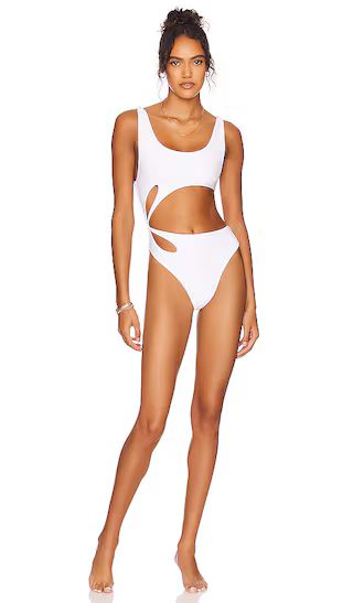 Anja One Piece in White | Revolve Clothing (Global)