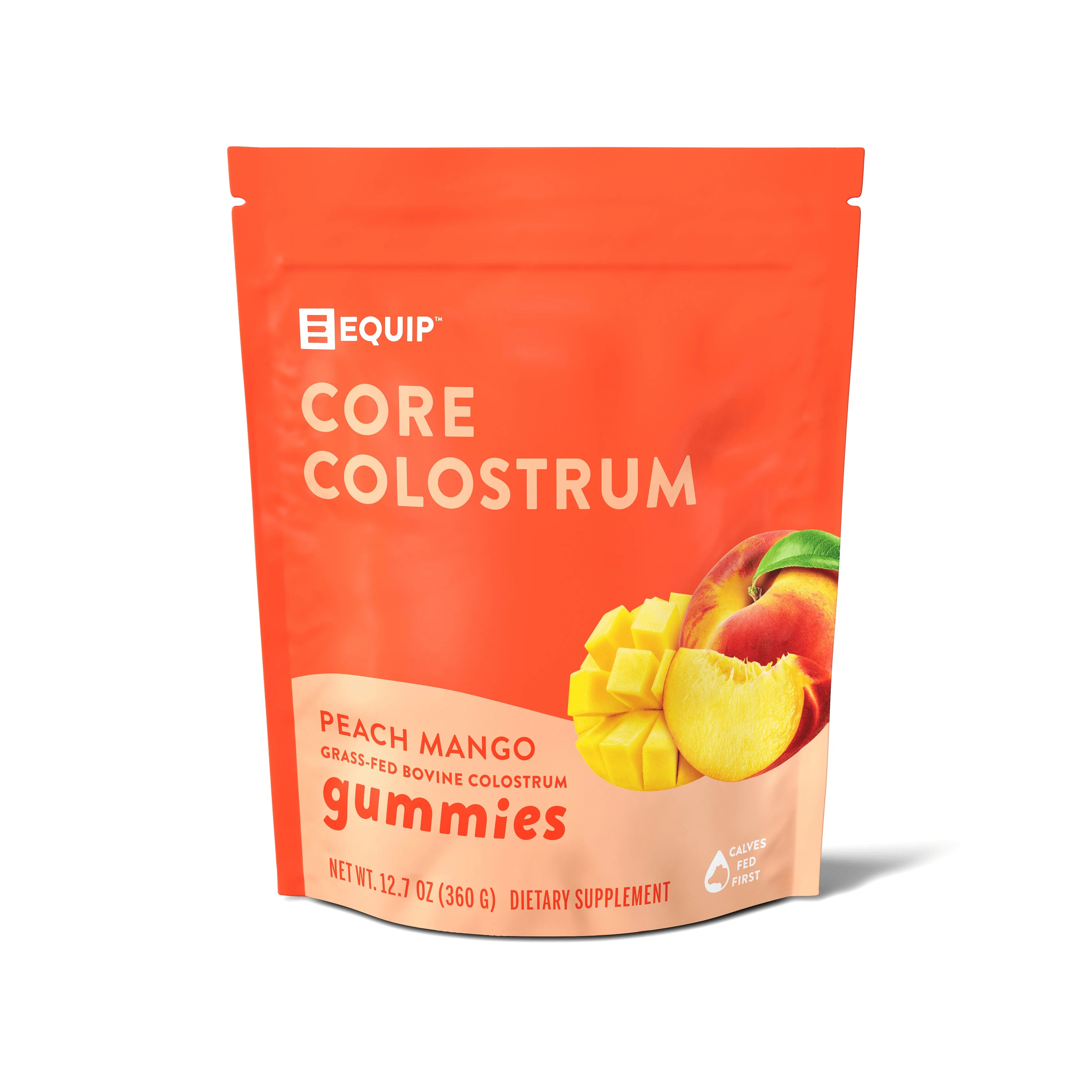 Equip Foods Core Colostrum Peach Mango Gummies Convenient Multivitamin, Gut Health, Immunity - Wa... | Walmart (US)