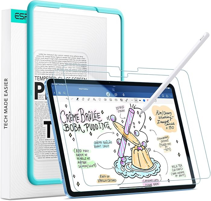 ESR 2 Pack Paper-Feel Screen Protectors for iPad A16 11th/10th Generation (11 Inch/10.9, 2025/202... | Amazon (US)
