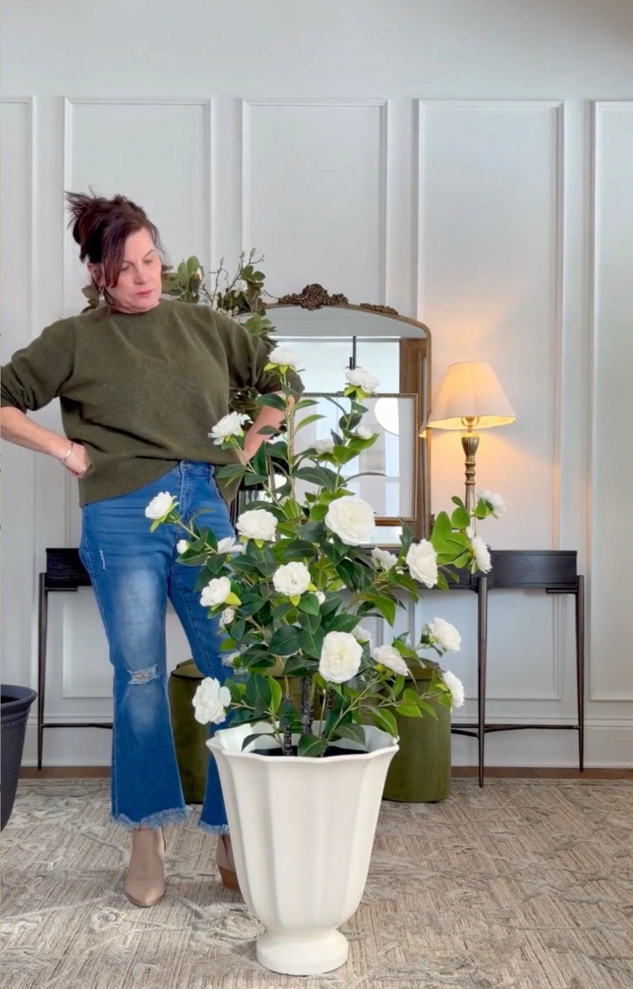 — A faux camellia, hydrangea or rose plant, in a pretty planter, is gorgeous indoors and out.

Seasonal, home decor, spring, outdoor, rugs, mirrors, lighting, lamps, vases, flowers, planters, ottomans 

 #LTKSeasonal #LTKHome #LTKSaleAlert