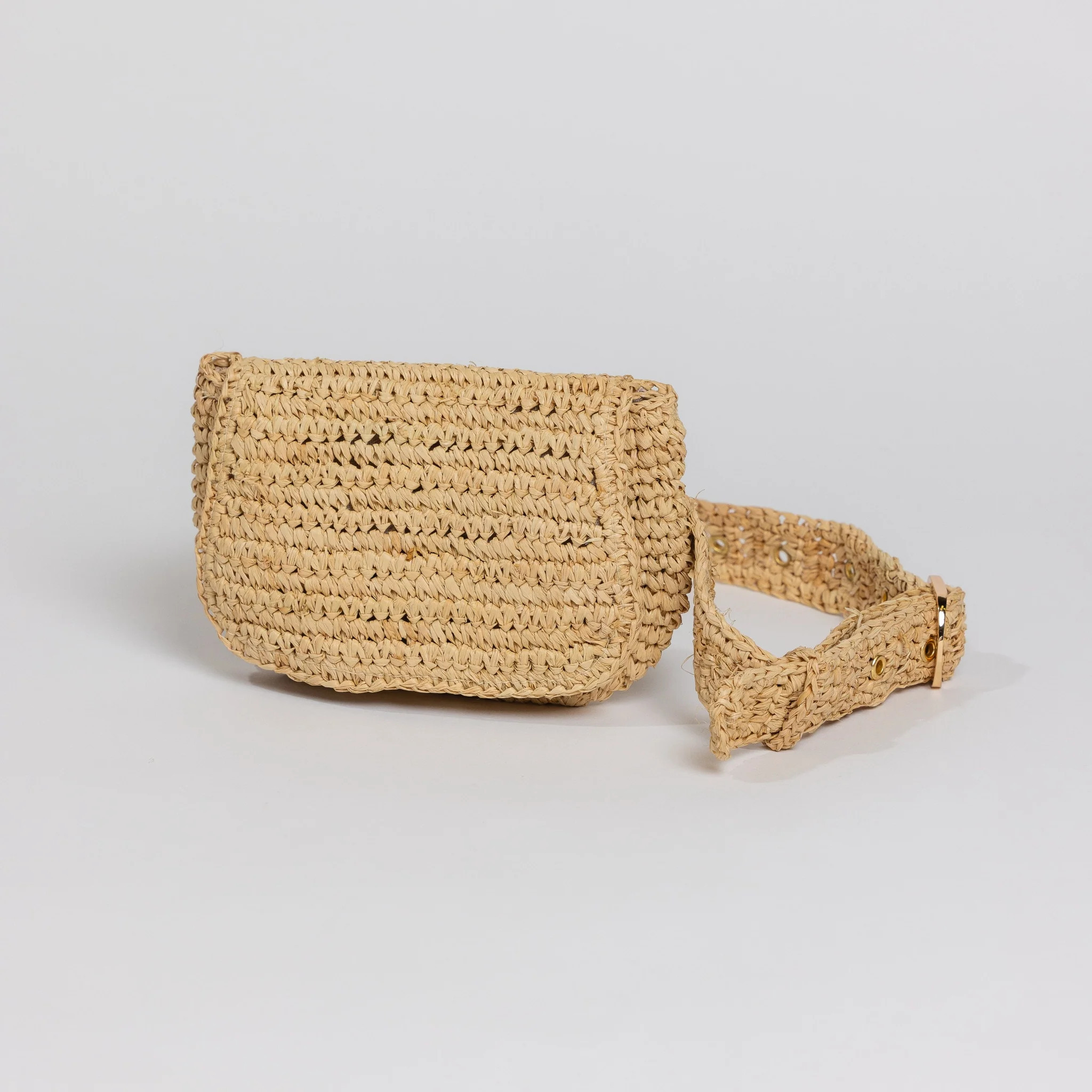 Straw Belt Bag | Hat Attack