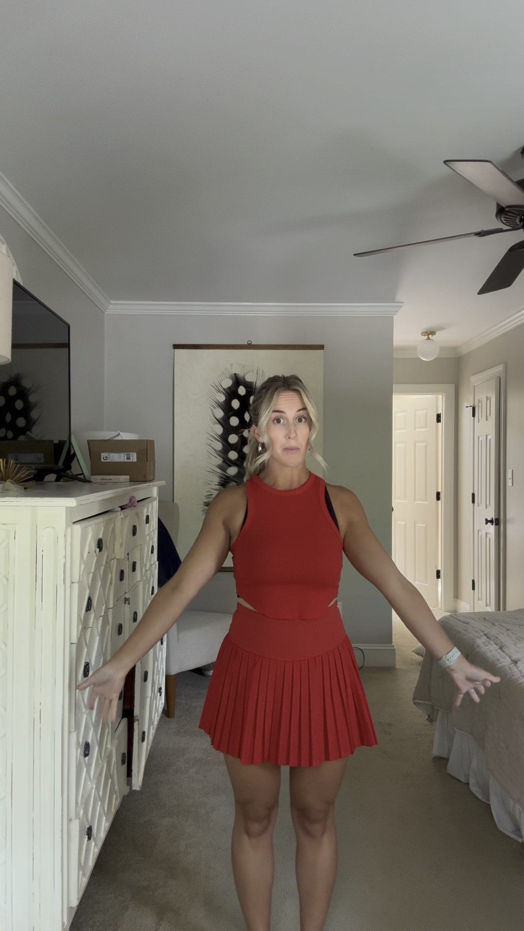 The cutest affordable pickleball/tennis outfit! I’m wearing a small in both pieces. 

#LTKFitness #LTKFindsUnder50 #LTKActive