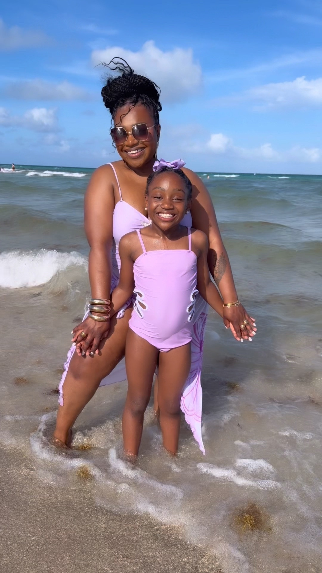 Mommy & me bathing suits 💜

#LTKmomlife #LTKKids #LTKMothersDay