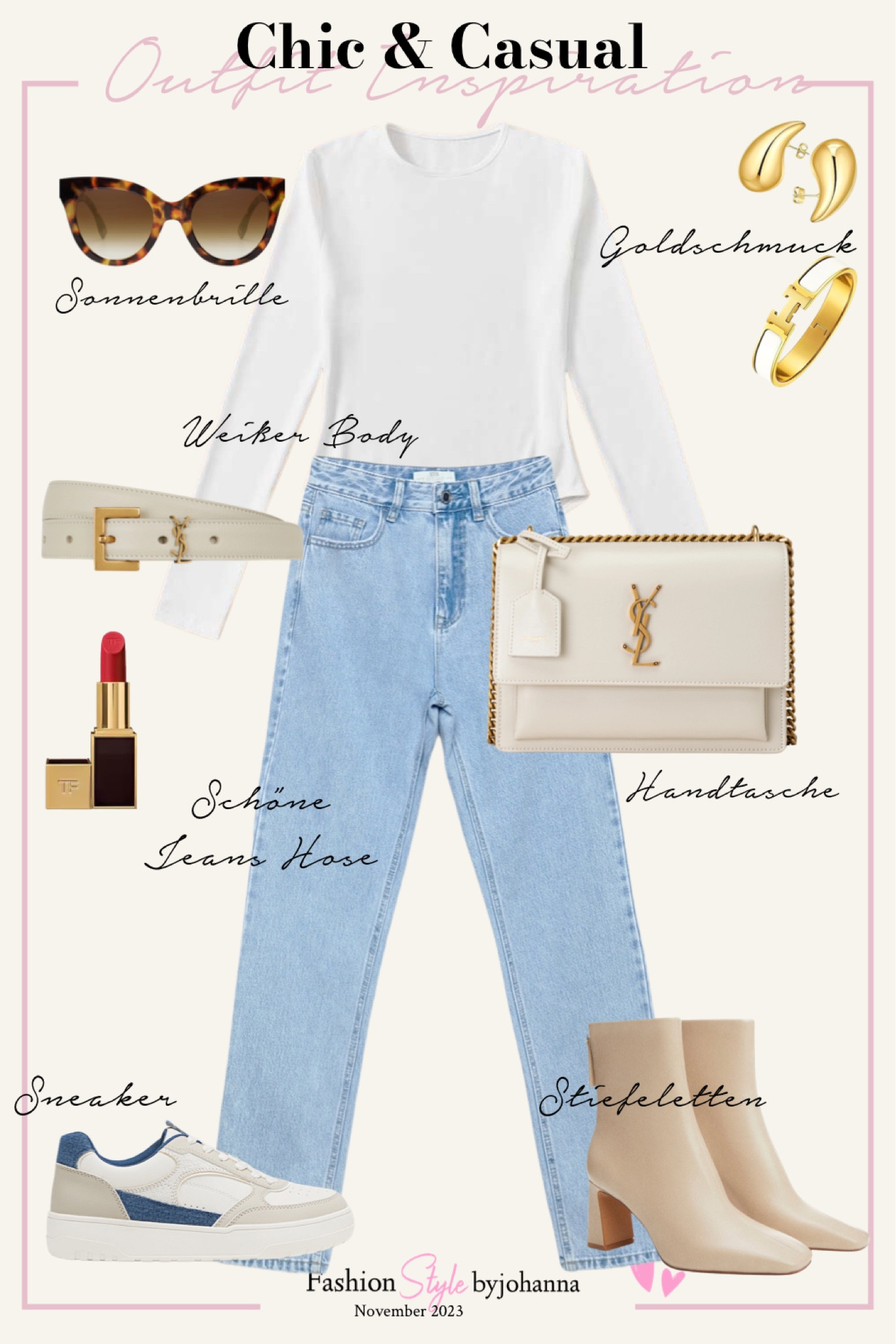 Casual & Chic ❤️ Dieses Outfit kann man schick mit hohen Schuhen oder casual mit schönen Sneakern kombinieren 

#LTKCyberSaleDE #LTKCyberWeek #LTKstyletip