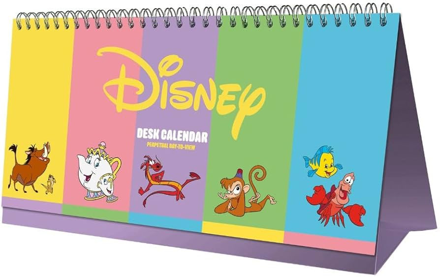 2025 Calendar Disney Day to View Perpetual Desk Calendar Official Product | Amazon (UK)