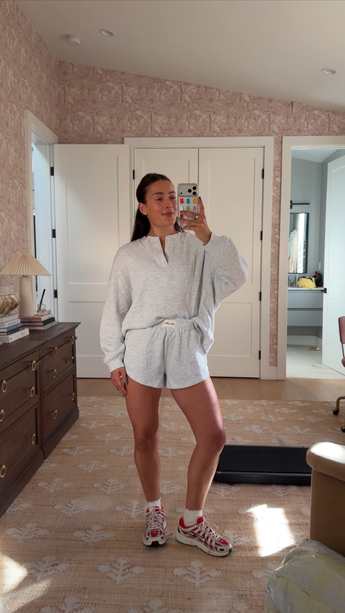 Wearing a small in both! 