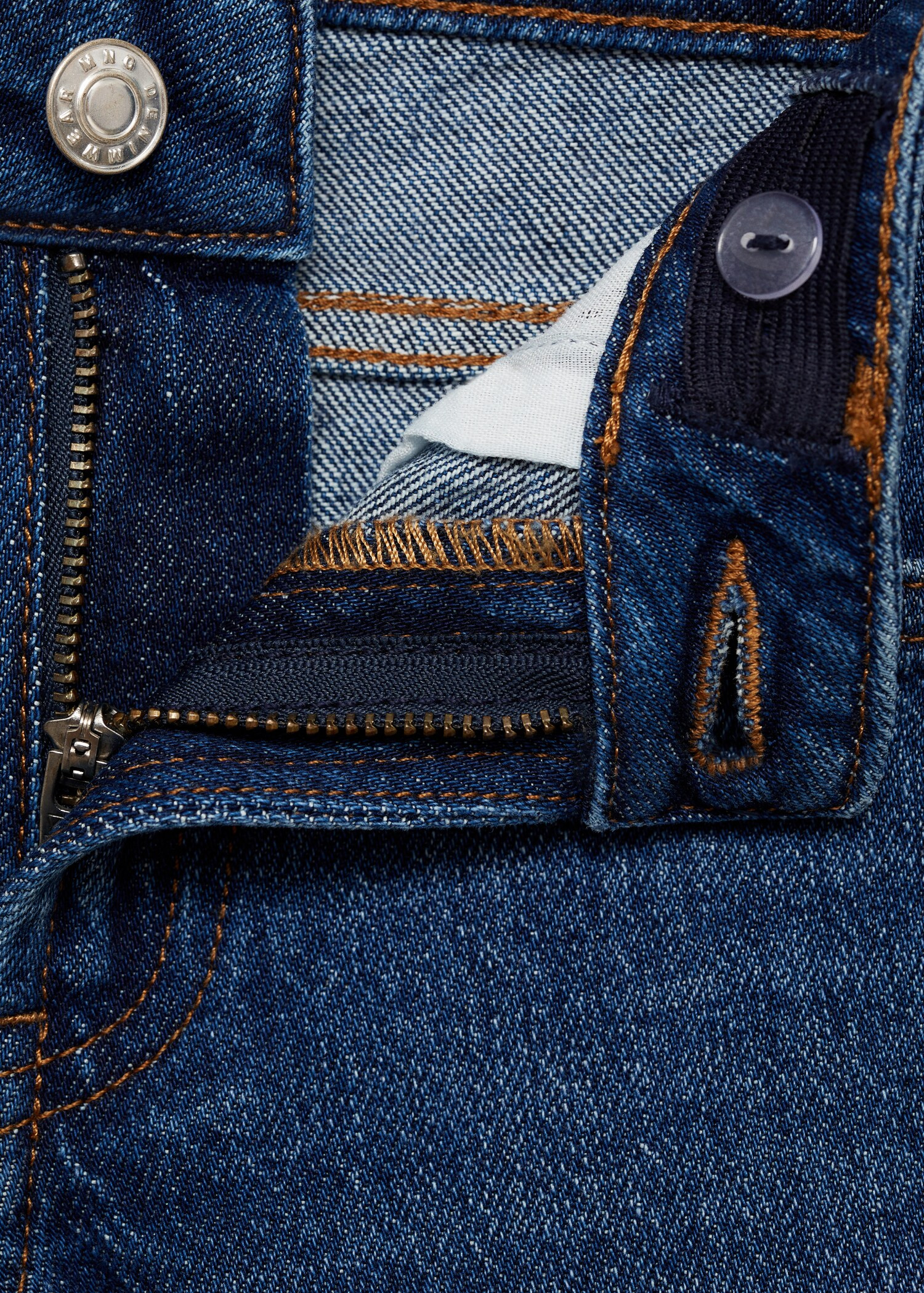 Gerade Jeans mit Umschlag - Kinder | MANGO Deutschland | MANGO (DE)