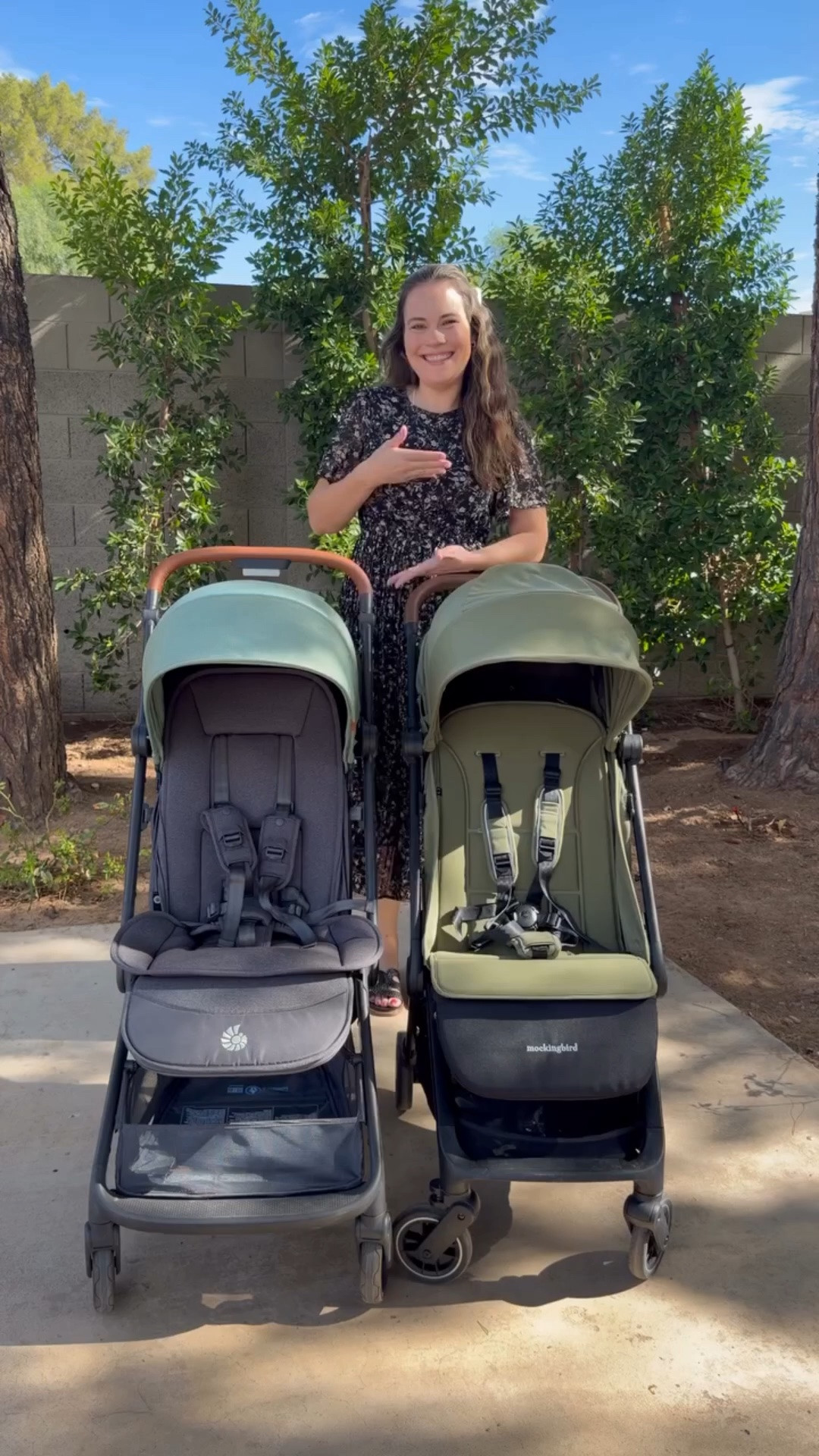 Ergo Metro 3 vs Mockingbird Travel Stroller Comparison! 

These two travel strollers look so similar on paper, but have some key differences! 

A few things to note - 
- Both brands sell a lot of accessories including a snack tray. 
- Mockingbird has an easy to use carry strap and more included for the price.
-Ergo Metro 3 does have a carry handle on both versions and a strap on the deluxe, but it is not super easy to get to. 
-The unfold on the Ergo does stick a little.
-Ergo Metro 3 has a 1 inch taller seatback (21 in vs 20 in)

For the Mockingbird, use code EMSTROLLER for a free rain cover with your stroller. For the Ergo Metro 3, use code StrollerM15 to get 15% off!