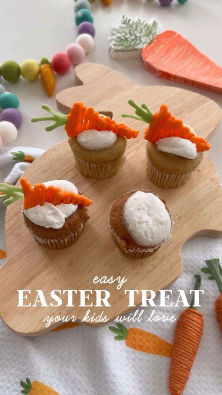 Easy Easter Chocolate Carrot Cupcakes

All you need to make these cuties are 
+ green candy melts
+ orange candy melts
+ frosting bags or ziploc bags 
+ cupcakes or cake 

Heat chocolate wafers per package & fill ziploc or frosting bag with melted chocolates.  Snip the tip, just a tiny bit!  Pipe simple carrot shapes onto wax paper lined baking sheet.  Overlap the orange on the green so they adhere together.
Put in freezer for 5 minutes to set.  Top on cupcakes or cake 🧁 



#easter2024 #easter #easterparty #party #baking #family #eastersunday #entertaining #home 

#LTKhome #LTKfamily #LTKSeasonal