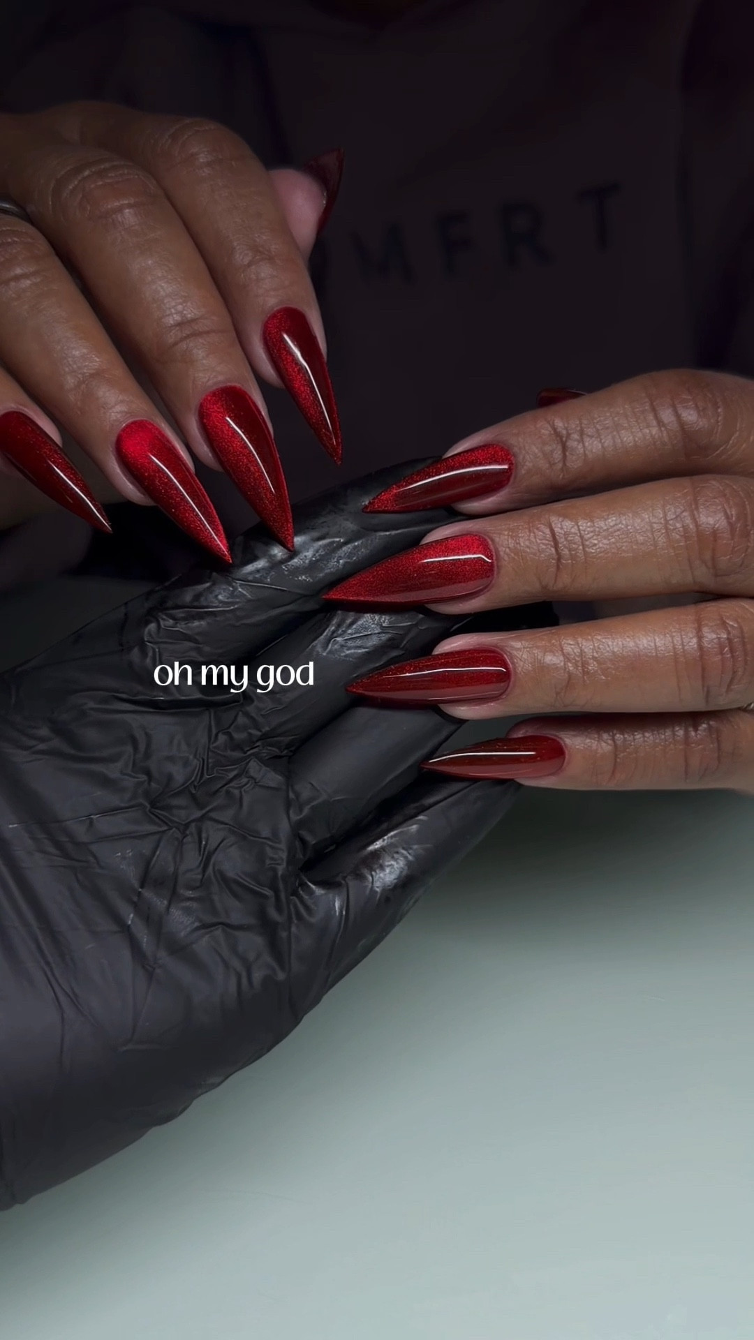 The perfect holiday red nail polish! Cat eye is such a vibe!❤️❤️ #ltknails #ltknailinspo

#LTKBeauty #LTKselfcare #LTKHoliday