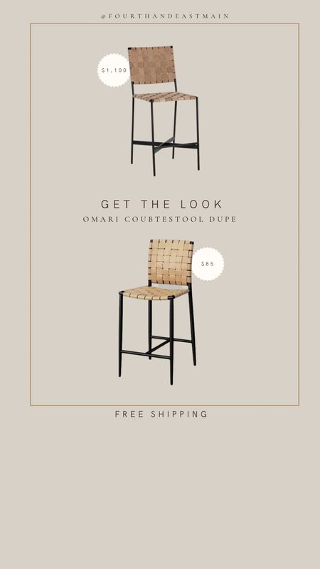 get the look // omari counterstool dupe - amazing $85 counterstool from target 😍

amber interior dupe
mcgee dupe
affordable find 
deal of the day


#LTKhome
