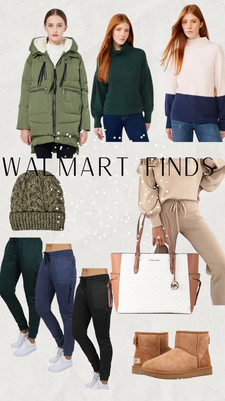 Walmart Finds.  Lounge wear. Hats. Cold weather.  Sweaters. Luxery bag  

#LTKunder100 #LTKSeasonal #LTKGiftGuide