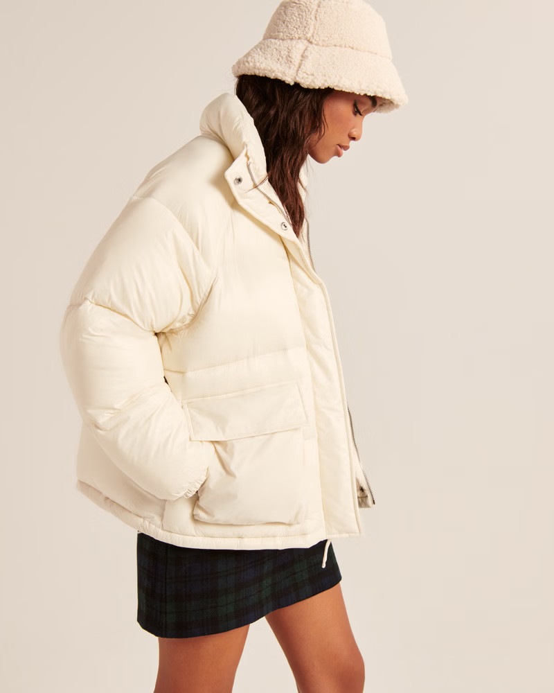 Oversized Utility Puffer | Abercrombie & Fitch (US)