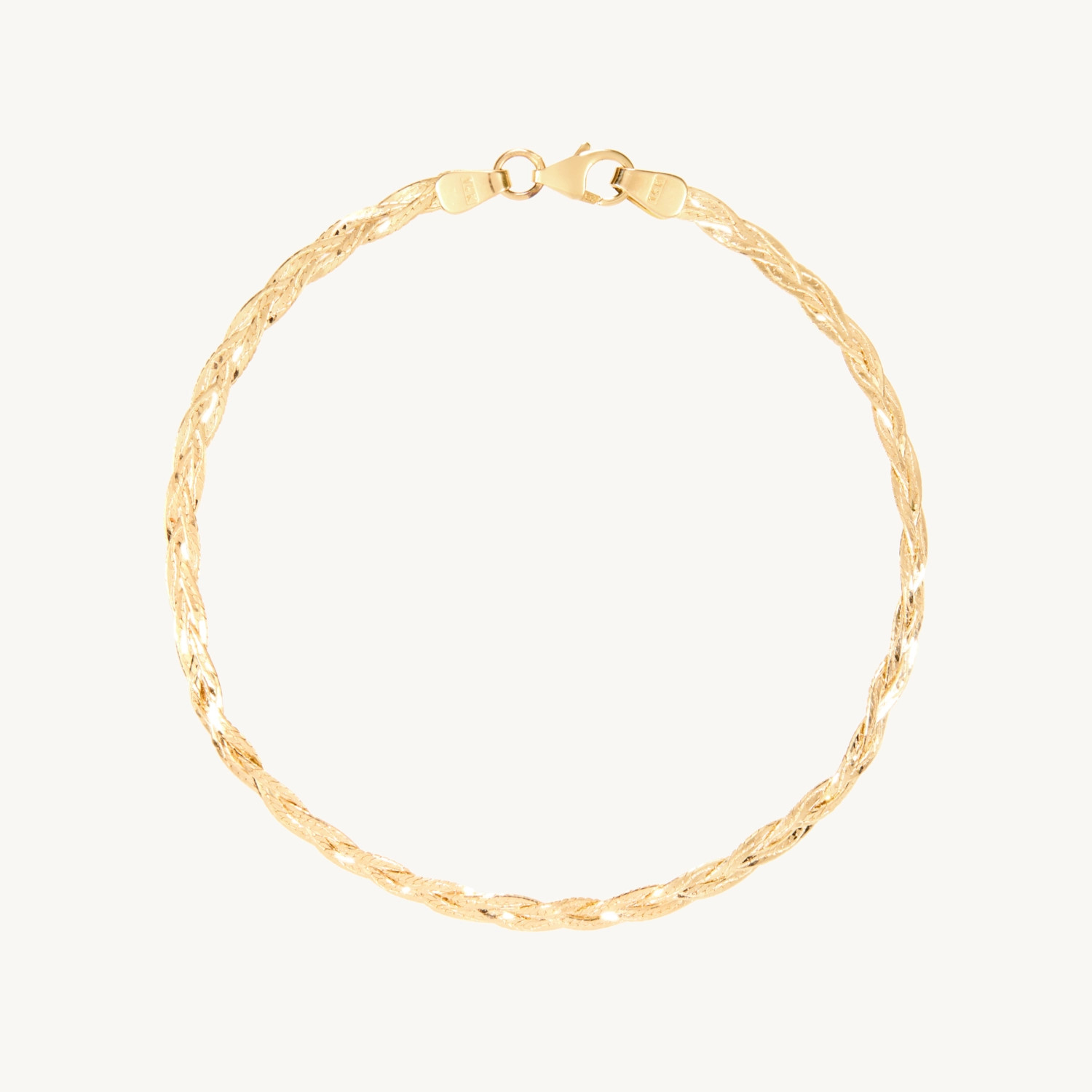 Entwined Braided Chain Bracelet | Catbird