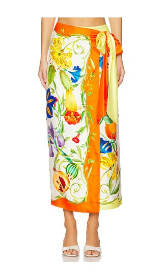Flores Sarong Skirt in Multi | Revolve Clothing (Global)