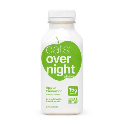 Oats Overnight Shake Apple Cinnamon - 2.1oz | Target