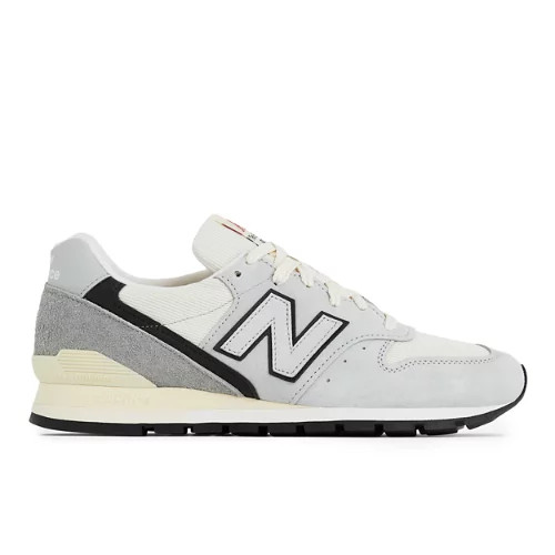 New Balance Unisex Made in USA 996 Grey/Black - Grey/Black | Joe's New Balance Outlet