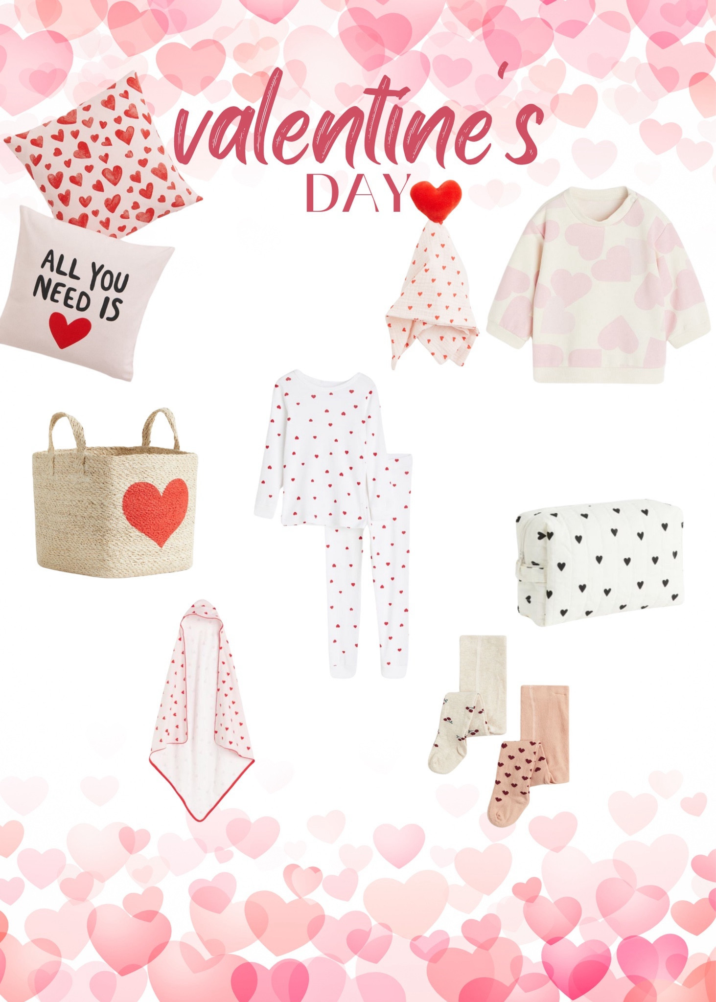 Valentine’s Day goodies. 
Valentine’s Day decor , valentines pjs , baby valentines 

#LTKfindsunder50 #LTKparties #LTKbaby