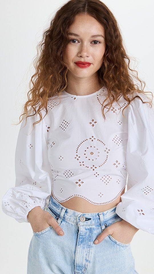 Broderie Anglaise Top | Shopbop
