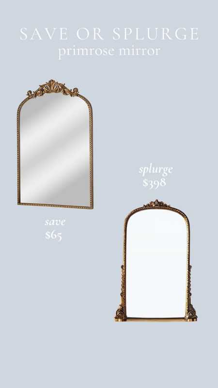 Arch mirror, Anthropologie, gold mirror, promise, save or splurge, aesthetic mirror, look for less, home decor inspo 


#LTKhome #LTKfindsunder100 #LTKstyletip