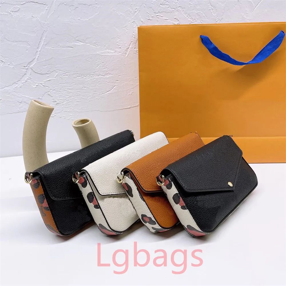 POCHETTE FELICIE M61276 Chain Bag Luxurys Designers Women Shoulder Handbags Designer Embossed Flo... | DHGate