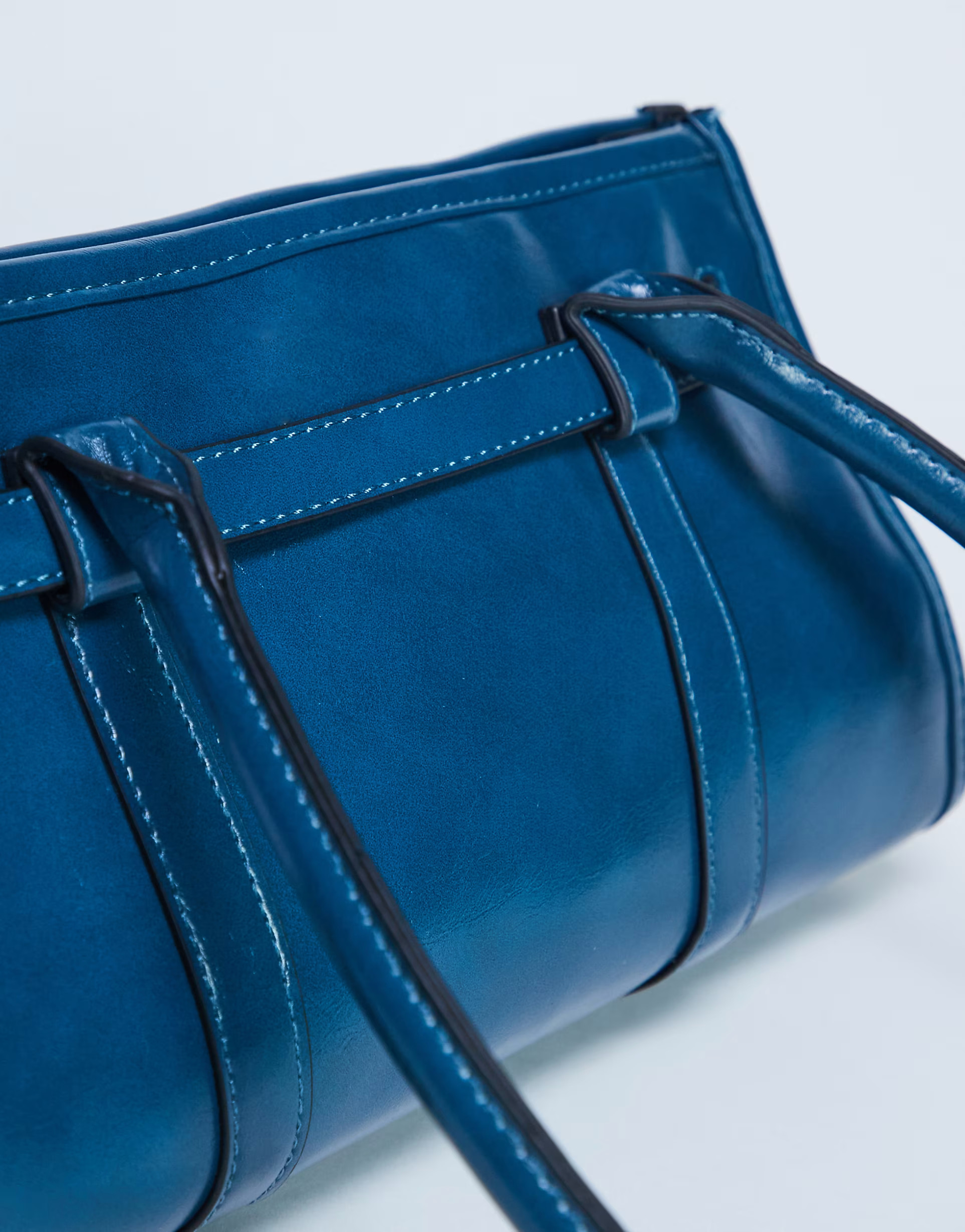 Topshop Scottie shoulder bowler bag in teal | ASOS | ASOS (Global)