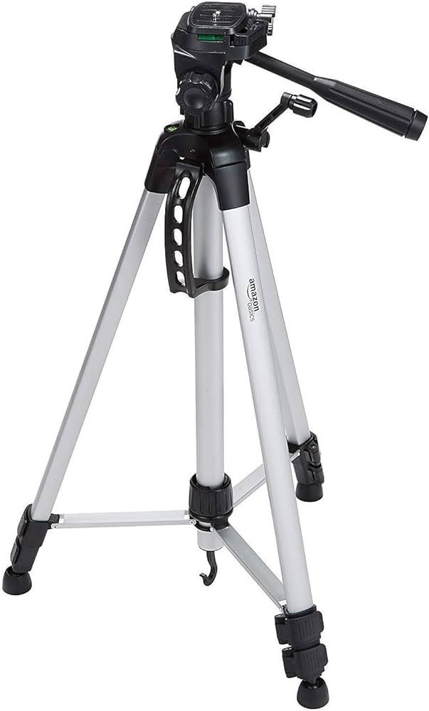 Amazon Basics 152 cm (60-Inch) Lightweight Camera, DSLR and Binocular Tripod with Bag, Black | Amazon (UK)