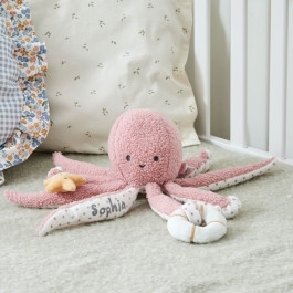Personalised Pink Octopus Plush Toy | My 1st Years (Global)