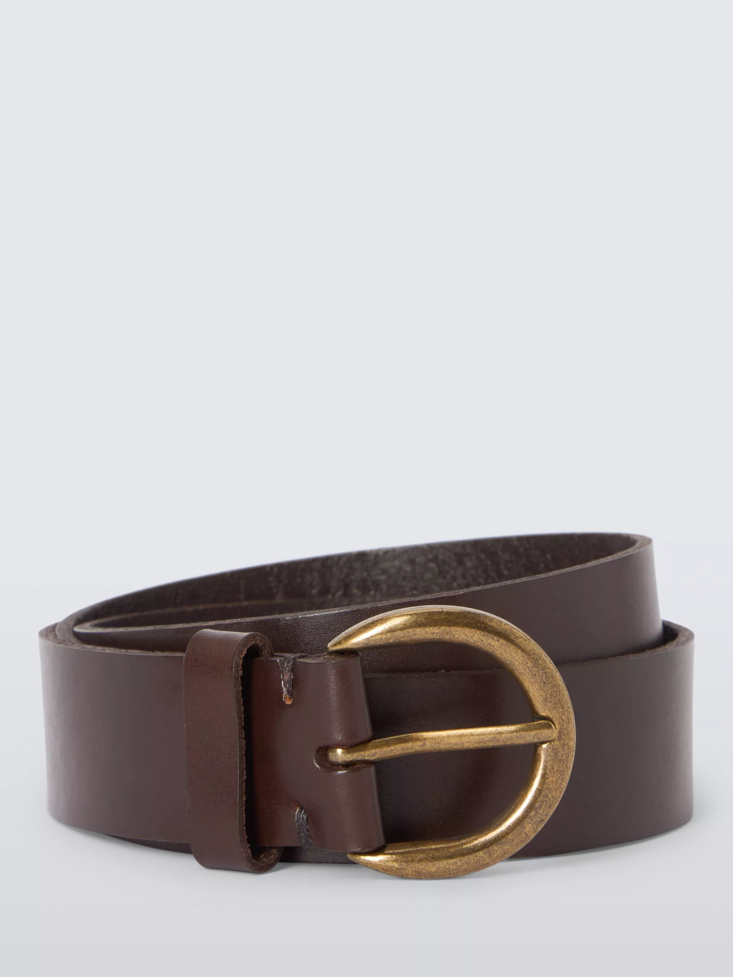 John LewisJulia Leather Jeans Belt, Brown | John Lewis (UK)