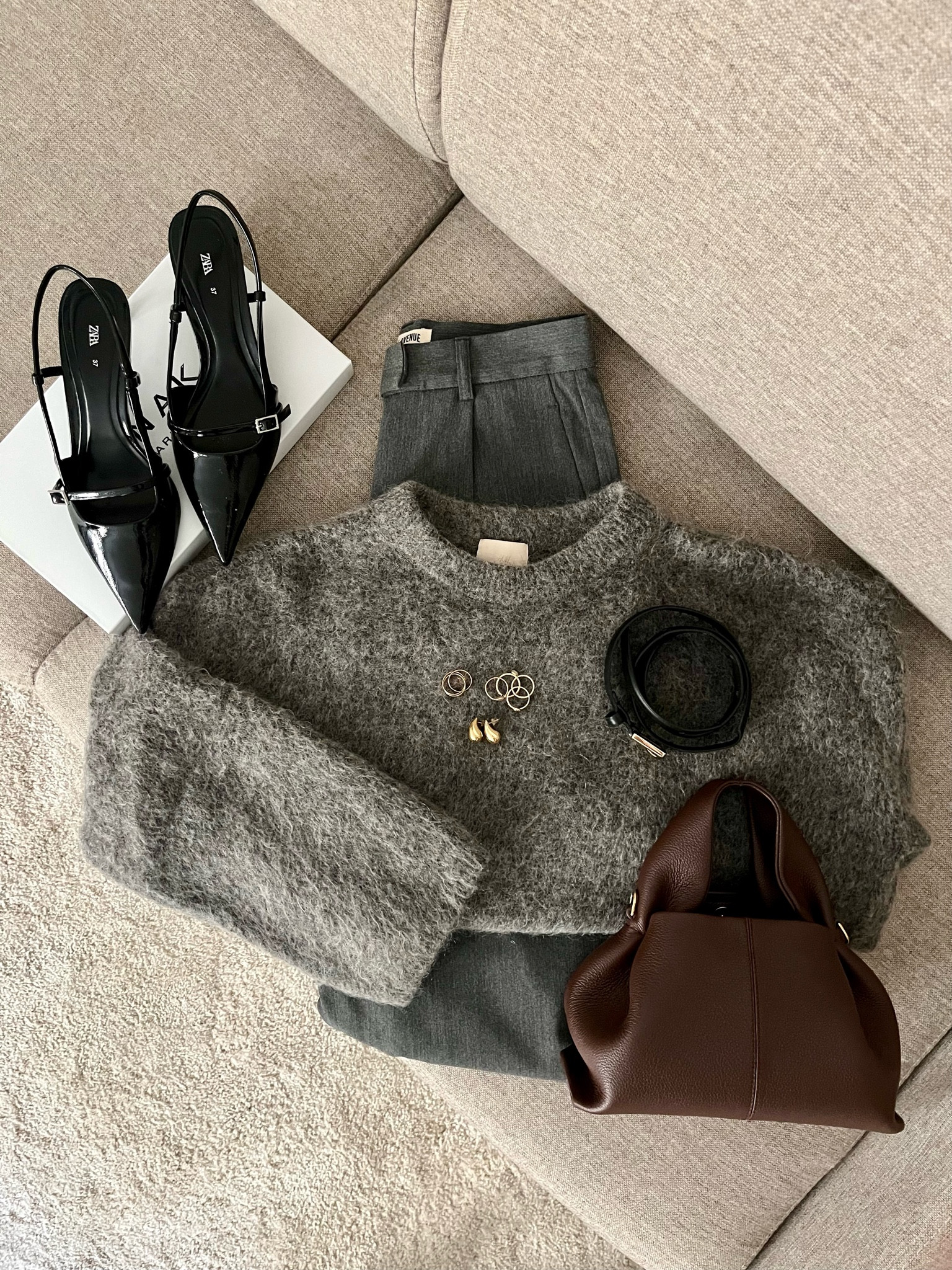 Outfit inspo with sling back 

#LTKworkwear #LTKshoes #LTKautumn