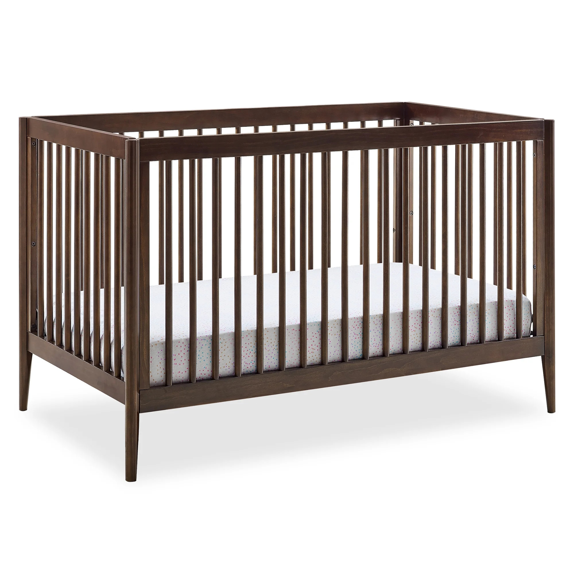Delta Children Casey 6-in-1 Convertible Crib, Walnut Espresso | Walmart (US)