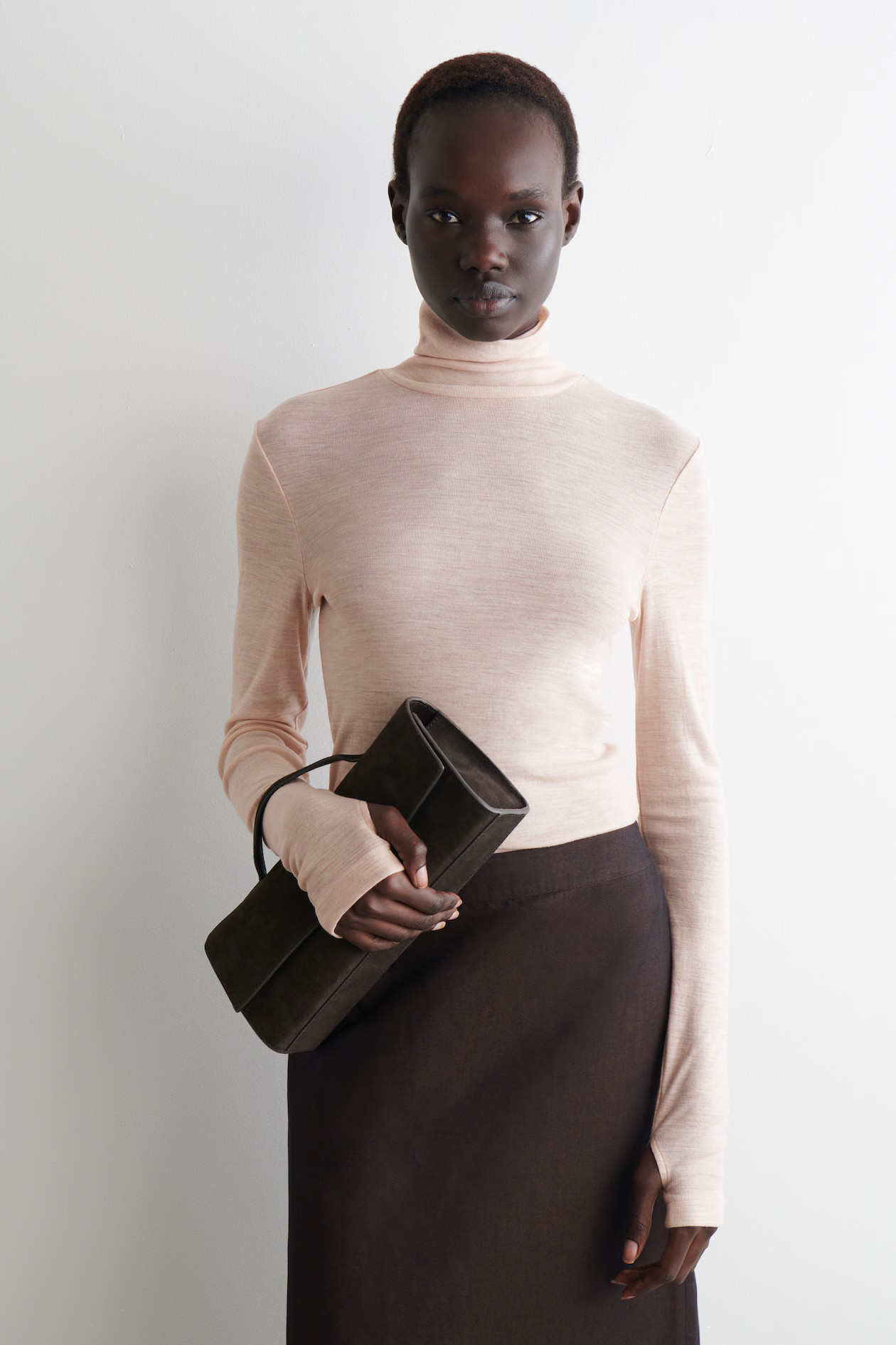 OBERTEIL AUS MERINOWOLLE MIT HOHEM KRAGEN | H&M (DE, AT, CH, NL, FI)