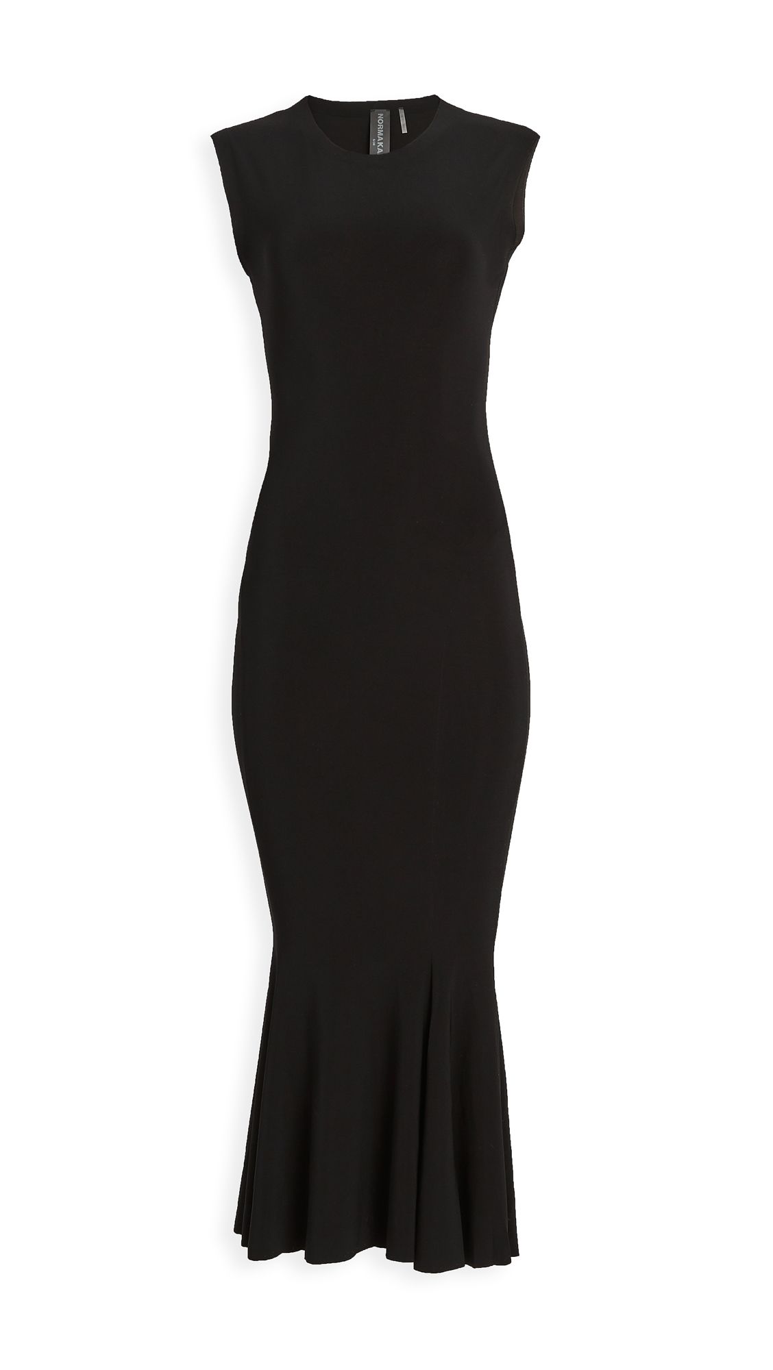 Norma Kamali Sleeveless Fishtail Dress | Shopbop