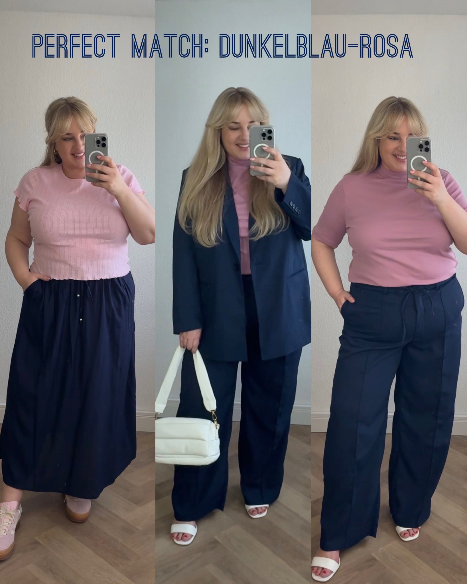 Perfect Match: dunkelblau-rosa 💙💗

20% sparen mit dem Code: OSTERN26 
nur bis 6.4. einmalig pro Kundin in der App bei Bon Prix einlösbar

#plussizefashion #anzug #rock

#LTKdeutschland #LTKplussize #LTKspring