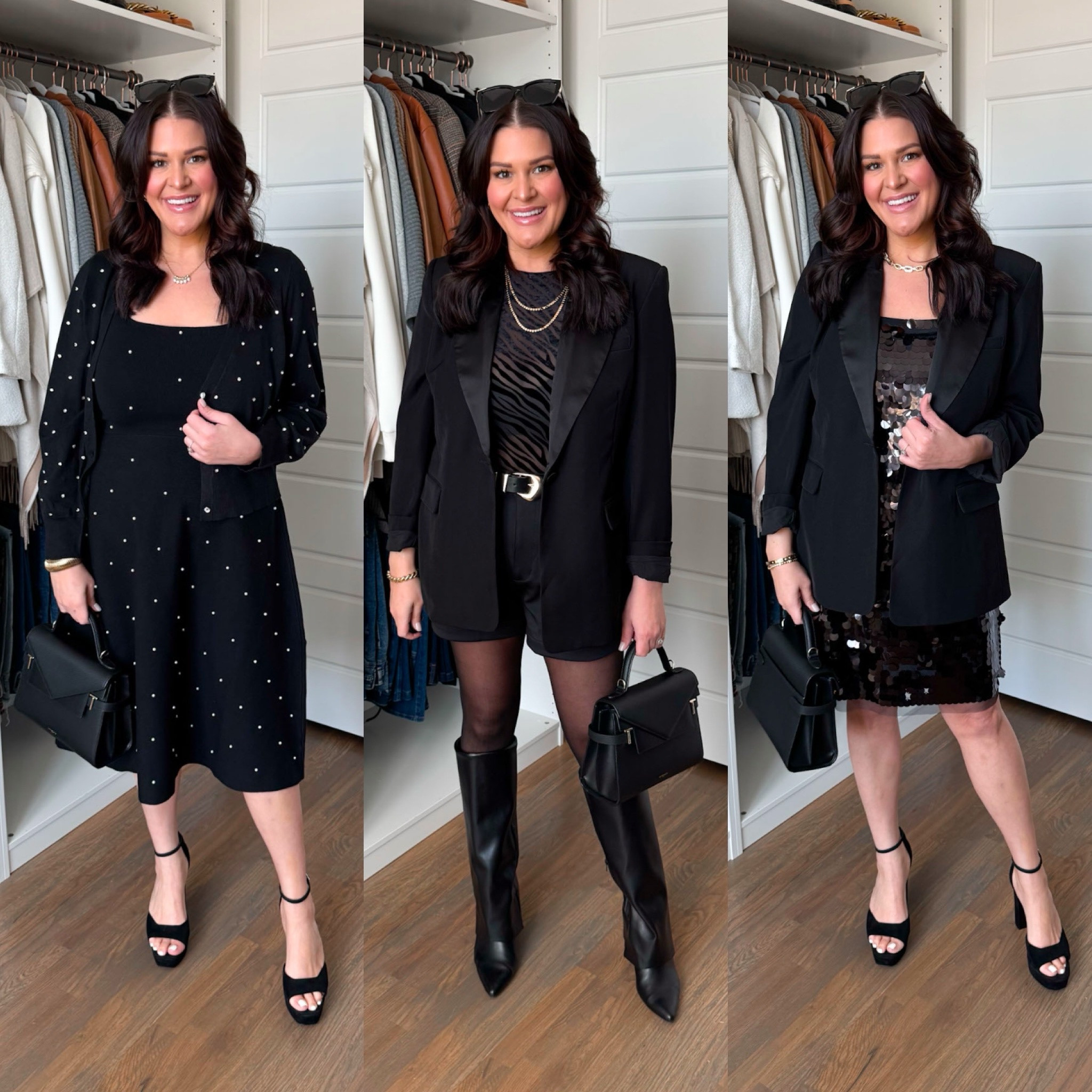 Walmart winter and holiday fashion finds.

Sweater Dress: Large
Sequin Dress: XL
Sweaters/Jackets/Blazer: XL
Shorts: 14

#LTKFindsUnder50 #LTKMidsize #LTKHoliday