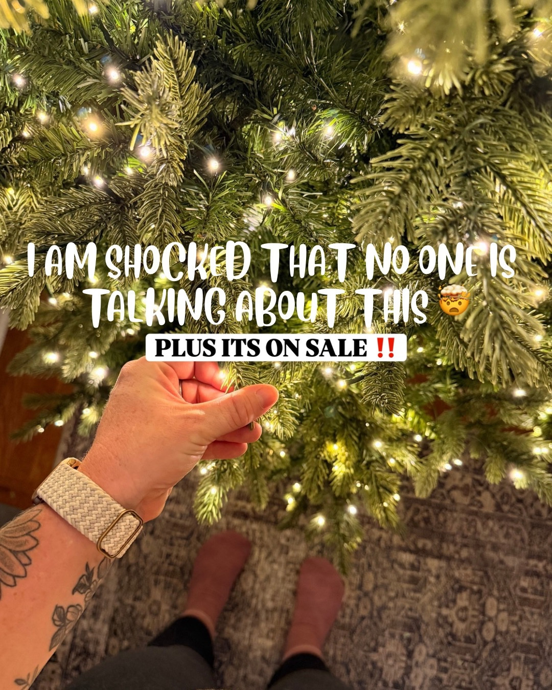 MY JAW DROPPED WHEN I SAW IT ON SALE ‼️ 🫣 tap follow & comment SHOP for link ✨ I literally dreamed of this tree for soooo long — and while I know the viral trees were out a few years in a row - they were missing something 🤔 Not to mention the price… I just couldn’t do 🥵

This is seriously UNBELIEVABLE for the price 🤯 it is the most affordable Christmas tree — and has more features than the others ! 

Oh and the clear lights are way warmer than the HD one which I prefer ✨🫱🏻‍🫲🏼

Here’s all the deets on why it’s SUPERIOR ⚡️
✨ 2,250 twinkle lights
Smooth pastel transitions + 11 light modes (warm white → multicolor)

⚡️ Fast setup
Pre-strung, pole-to-pole lighting + hinged branches = plug + fluff

🎛 Remote + foot pedal
Dimmer, timer (6 hrs on / 18 off), and easy control options

🌲 Super realistic look
4,105 mixed tips + “memory wire” branches for that full, natural shape

Shop the link in bio or comment SHOP so I can send you the link 🎄 

Follow @alwaysakozyhome for more holiday finds ! 🤎

#christmastree #viraltree #twinklingtree

#LTKSaleAlert #LTKHome #LTKHoliday