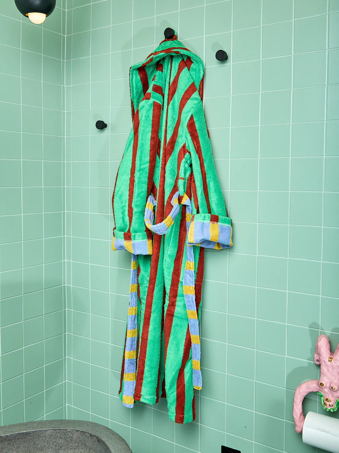 Striped Bathrobe | Coming Soon