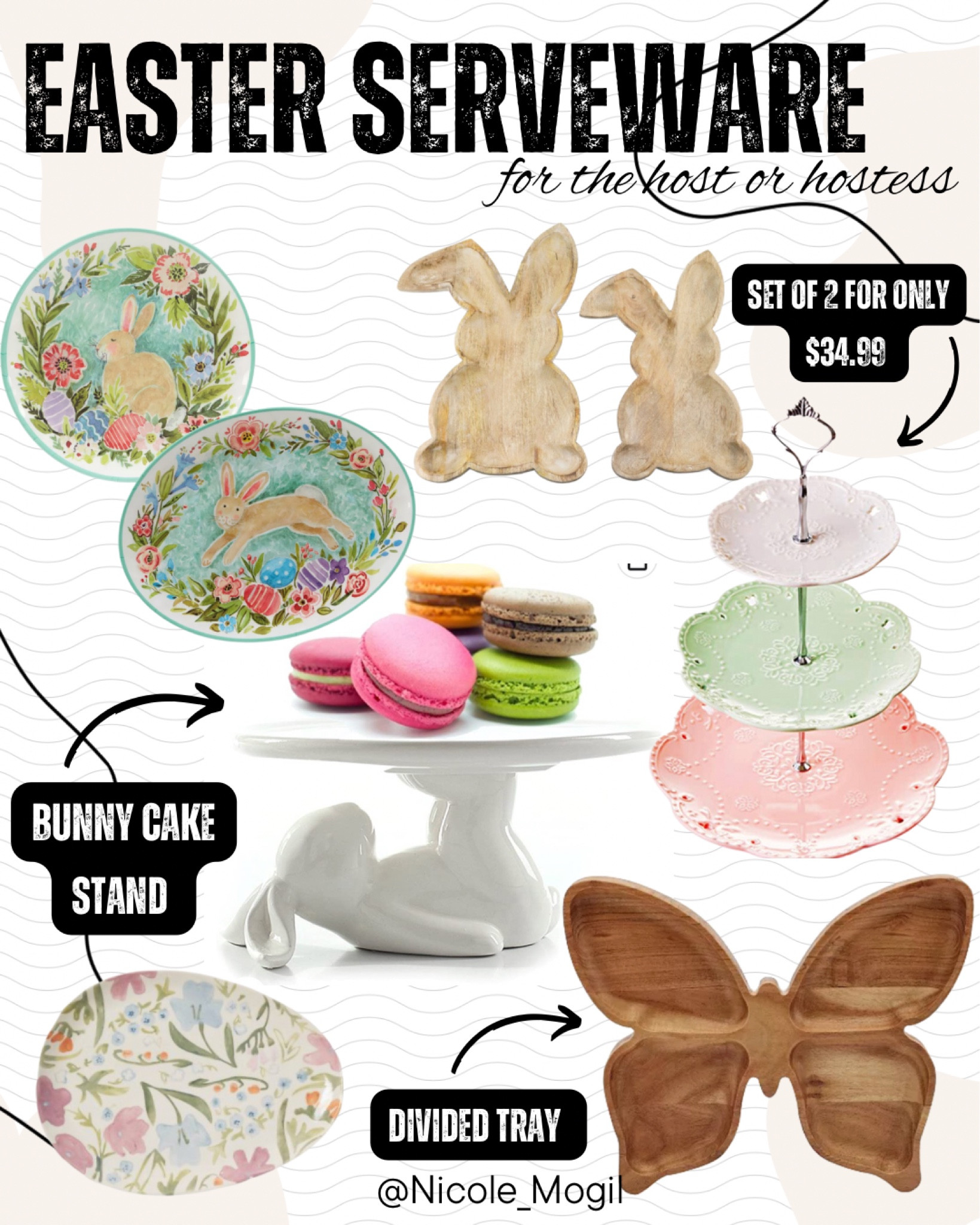 Easter decor | serveware | platter | serving tray | Easter dish | deviled eggs | hostess gift | home decor 

#LTKhome #LTKSeasonal #LTKunder50